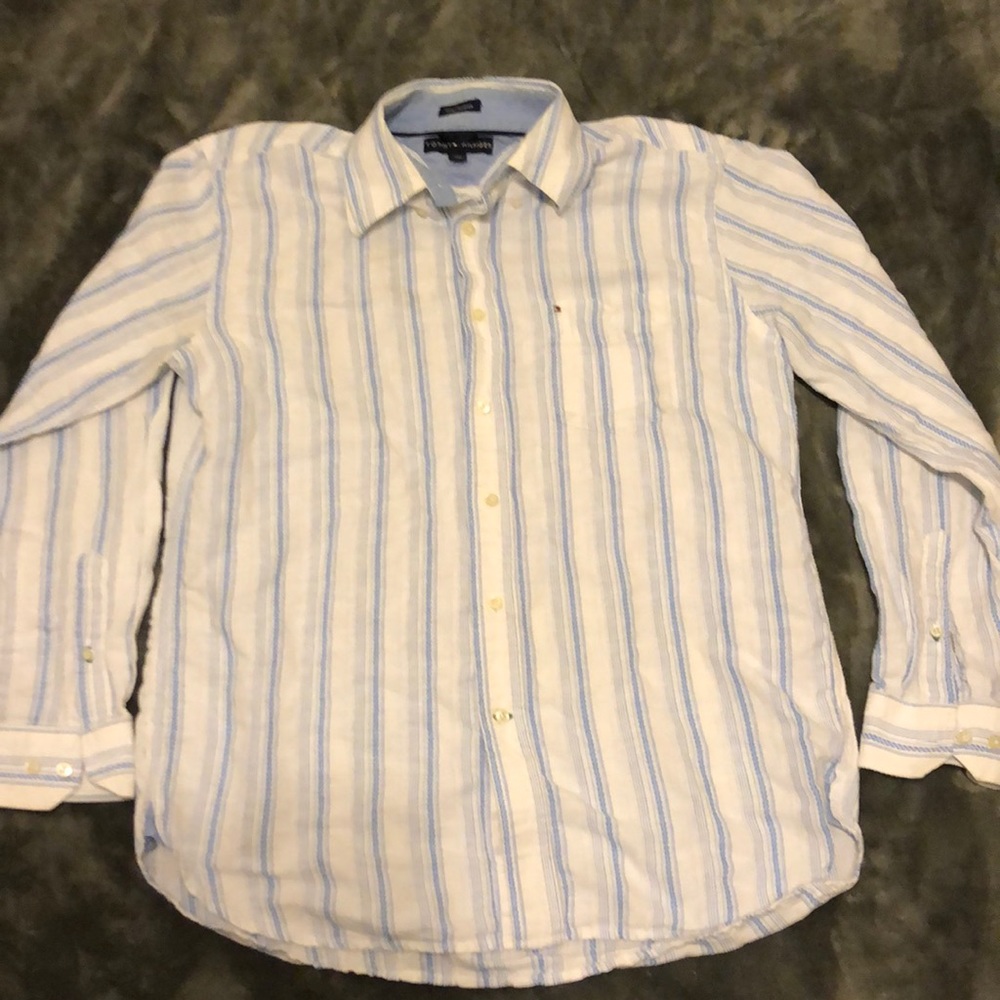 Tommy Hilfiger Linen Button Down